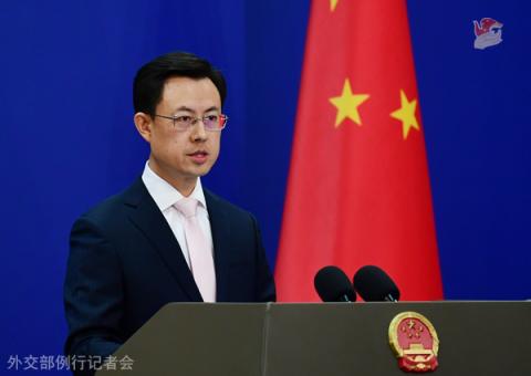 扬帆配资 外交部：希望各国支持中国人民完成国家统一的正义事业